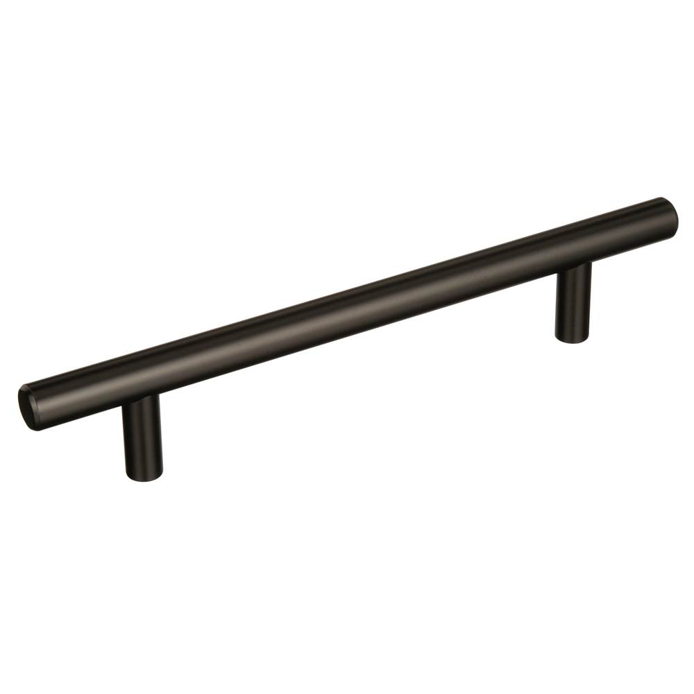 Amerock Bar Pulls 5-1/16 in (128 mm) Center-to-Center Black Bronze Cabinet Pull
