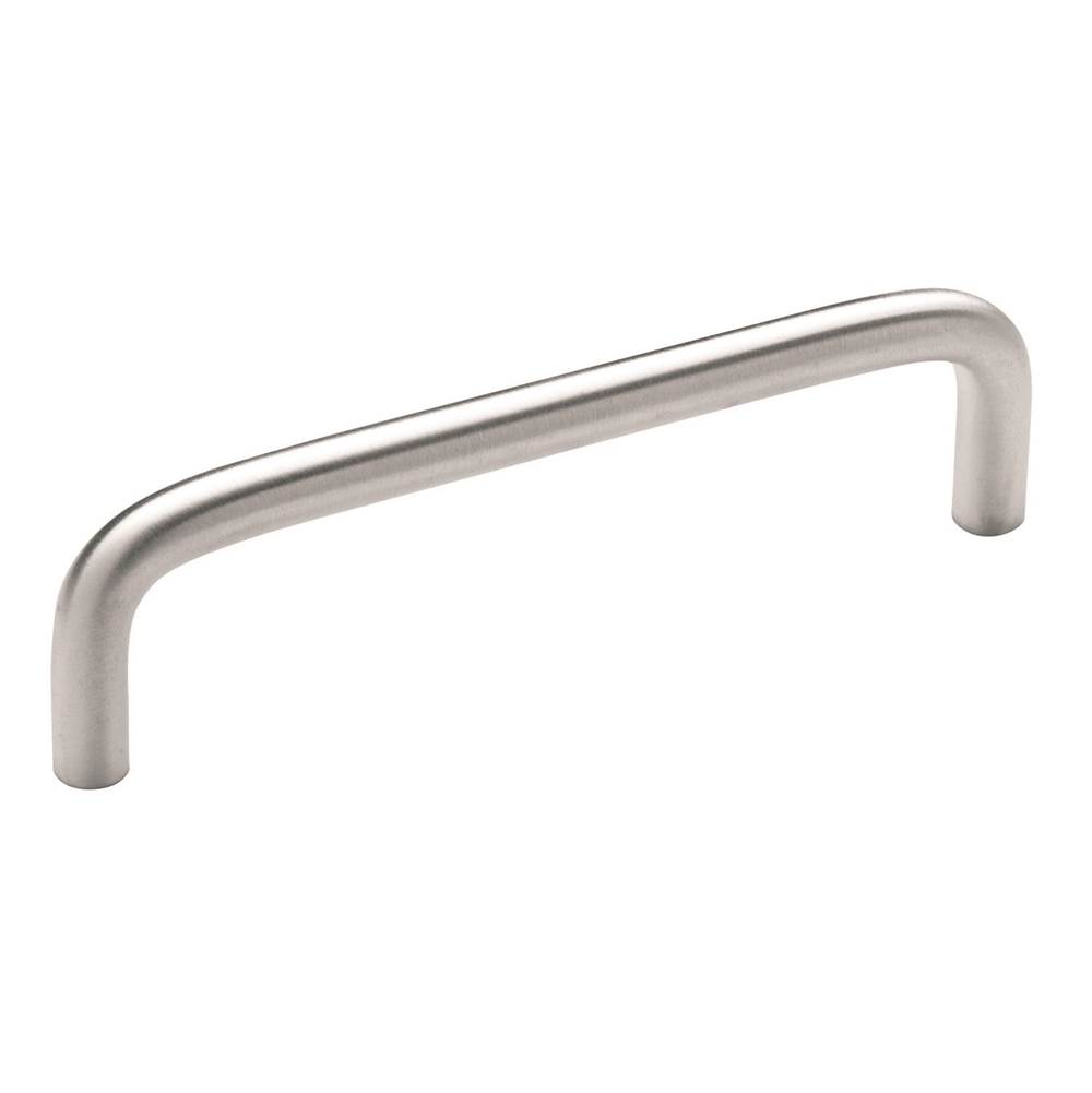 Amerock Allison Value 4 in (102 mm) Center-to-Center Brushed Chrome Cabinet Pull