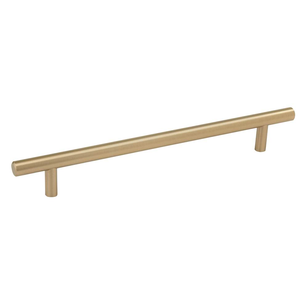 Amerock Bar Pulls 7-9/16 in (192 mm) Center-to-Center Golden Champagne Cabinet Pull