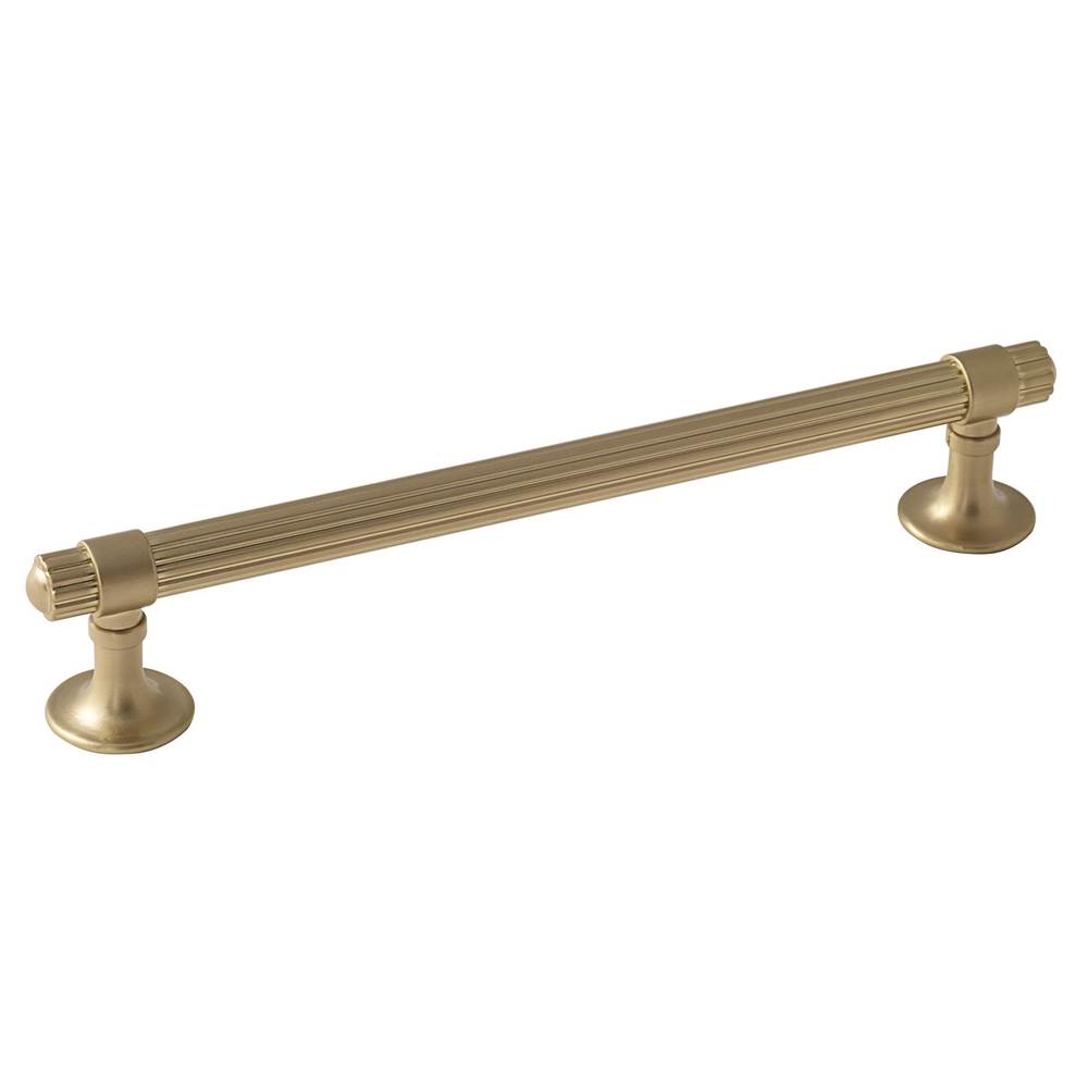 Amerock Sea Grass 6-5/16 in (160 mm) Center-to-Center Golden Champagne Cabinet Pull