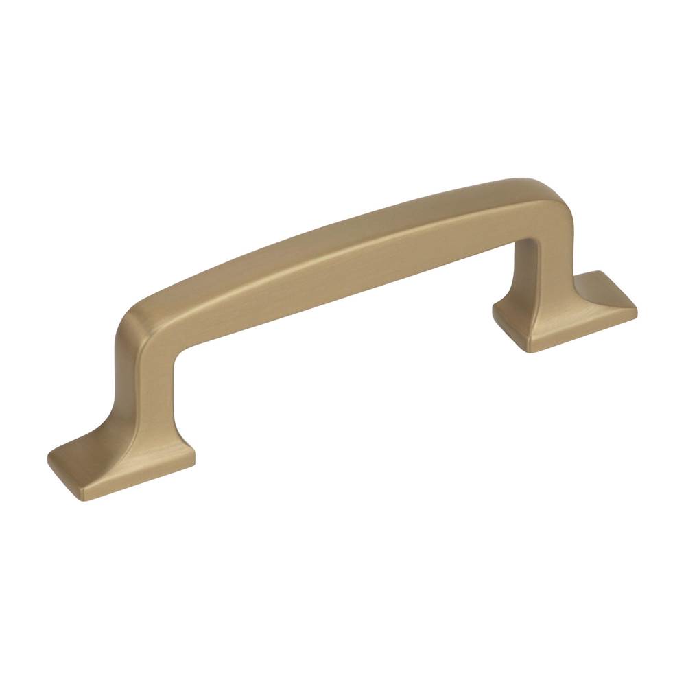 Amerock Westerly 3 in (76 mm) Center-to-Center Golden Champagne Cabinet Pull
