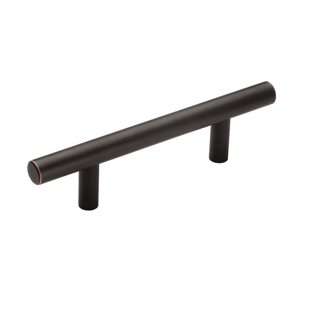 Amerock Bar Pulls 3 in (76 mm) Center-to-Center Oil-Rubbed Bronze Cabinet Pull
