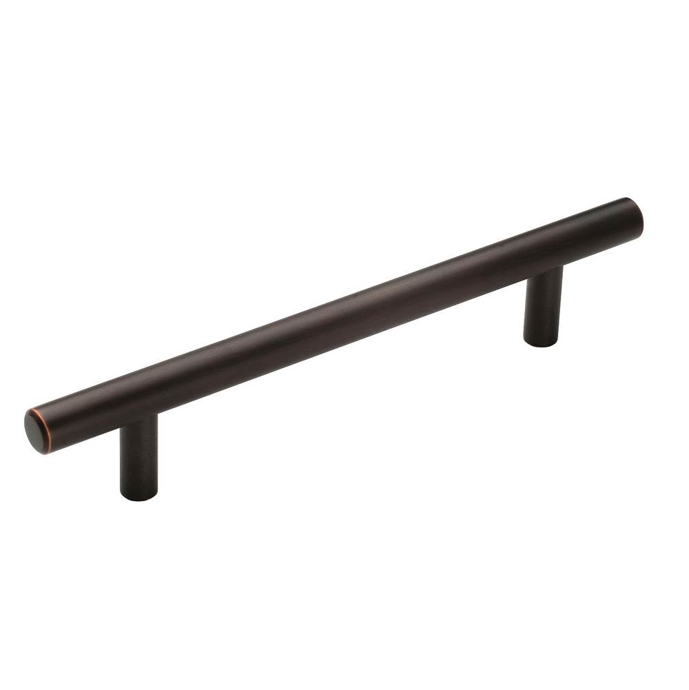 Amerock Bar Pulls 5-1/16 in (128 mm) Center-to-Center Oil-Rubbed Bronze Cabinet Pull