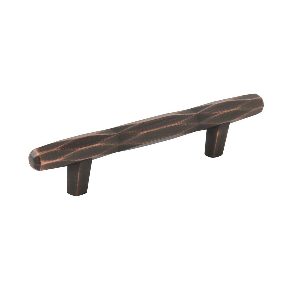 Amerock St. Vincent 3-3/4 in (96 mm) Center-to-Center Oil-Rubbed Bronze Cabinet Pull