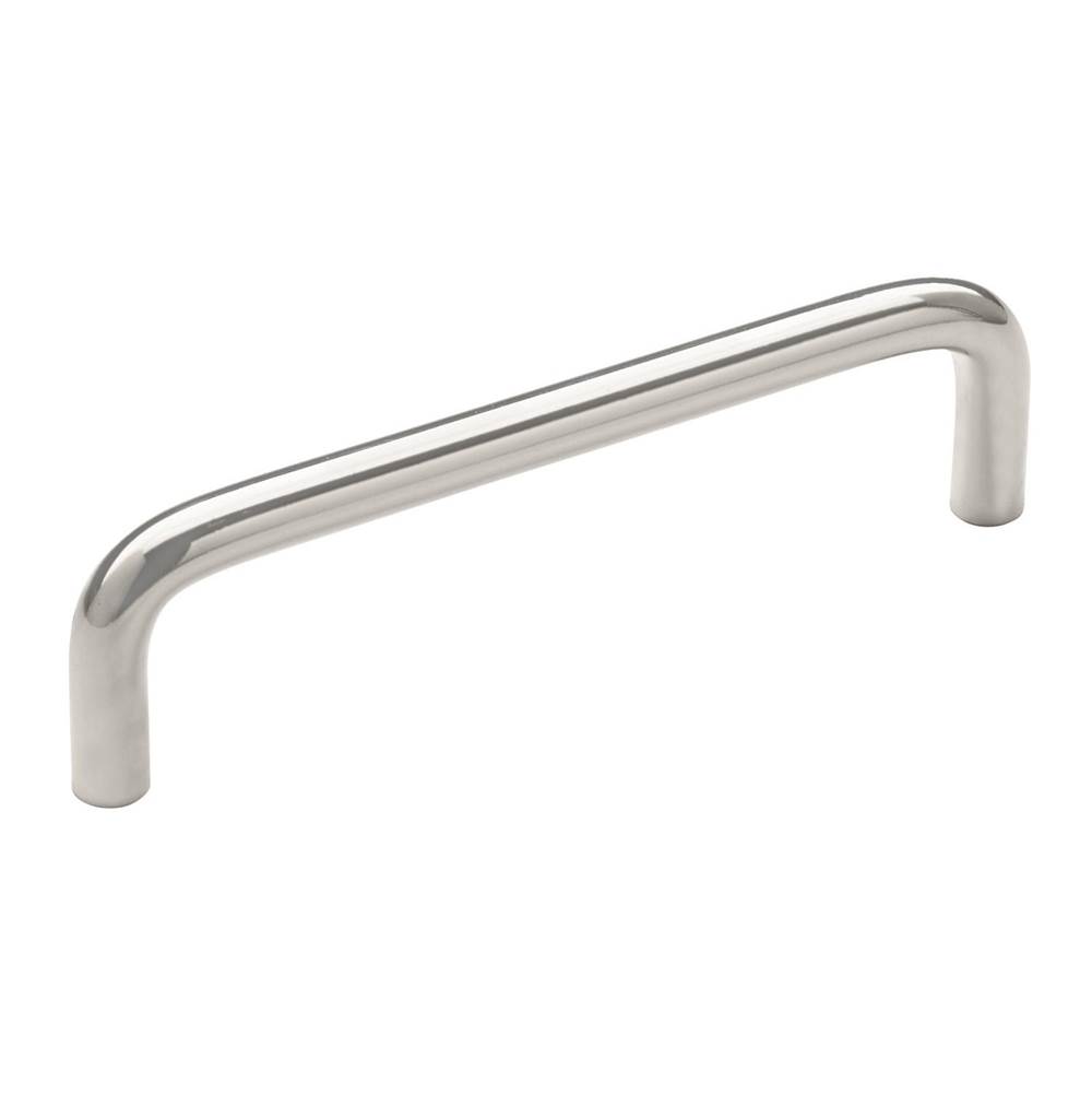 Amerock Allison Value 4 in (102 mm) Center-to-Center Polished Chrome Cabinet Pull