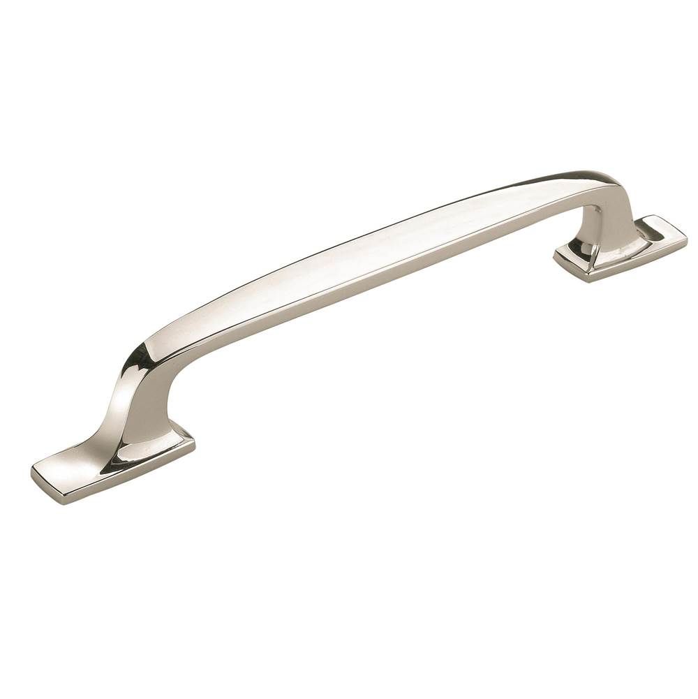 Amerock Highland Ridge 8 in (203 mm) Center-to-Center Polished Nickel Appliance Pull