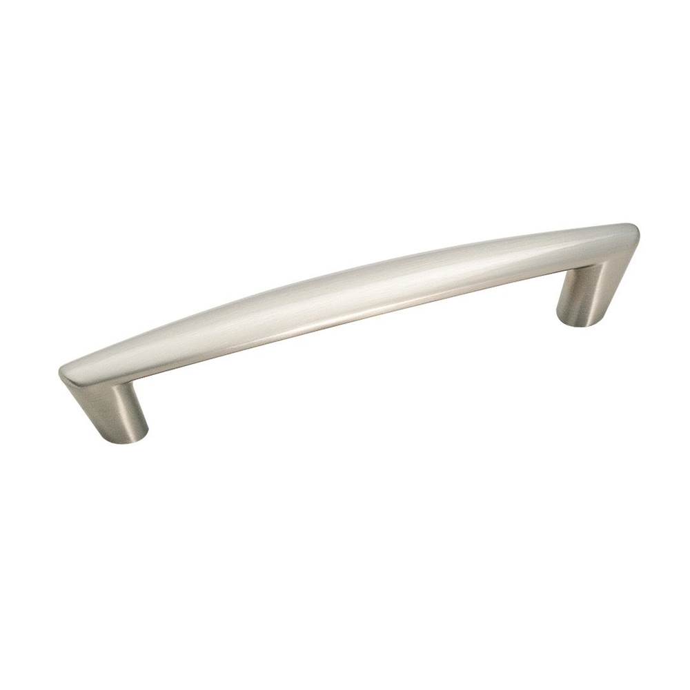 Amerock Essential''Z 5-1/16 in (128 mm) Center-to-Center Satin Nickel Cabinet Pull