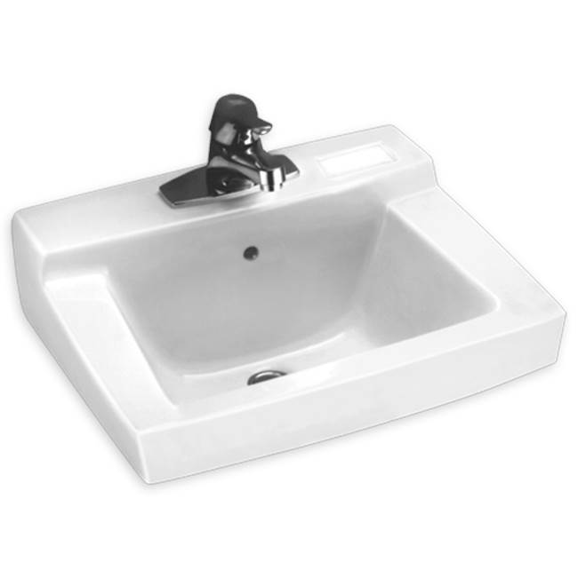 American Standard Declyn® Wall-Hung Sink With 4-Inch Centerset, Wall Hanger Included