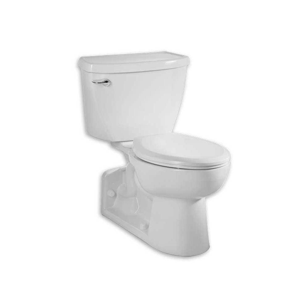 American Standard Yorkville™ Two-Piece Pressure Assist 1.1 gpf/4.2 Lpf Back Outlet Elongated EverClean® Toilet
