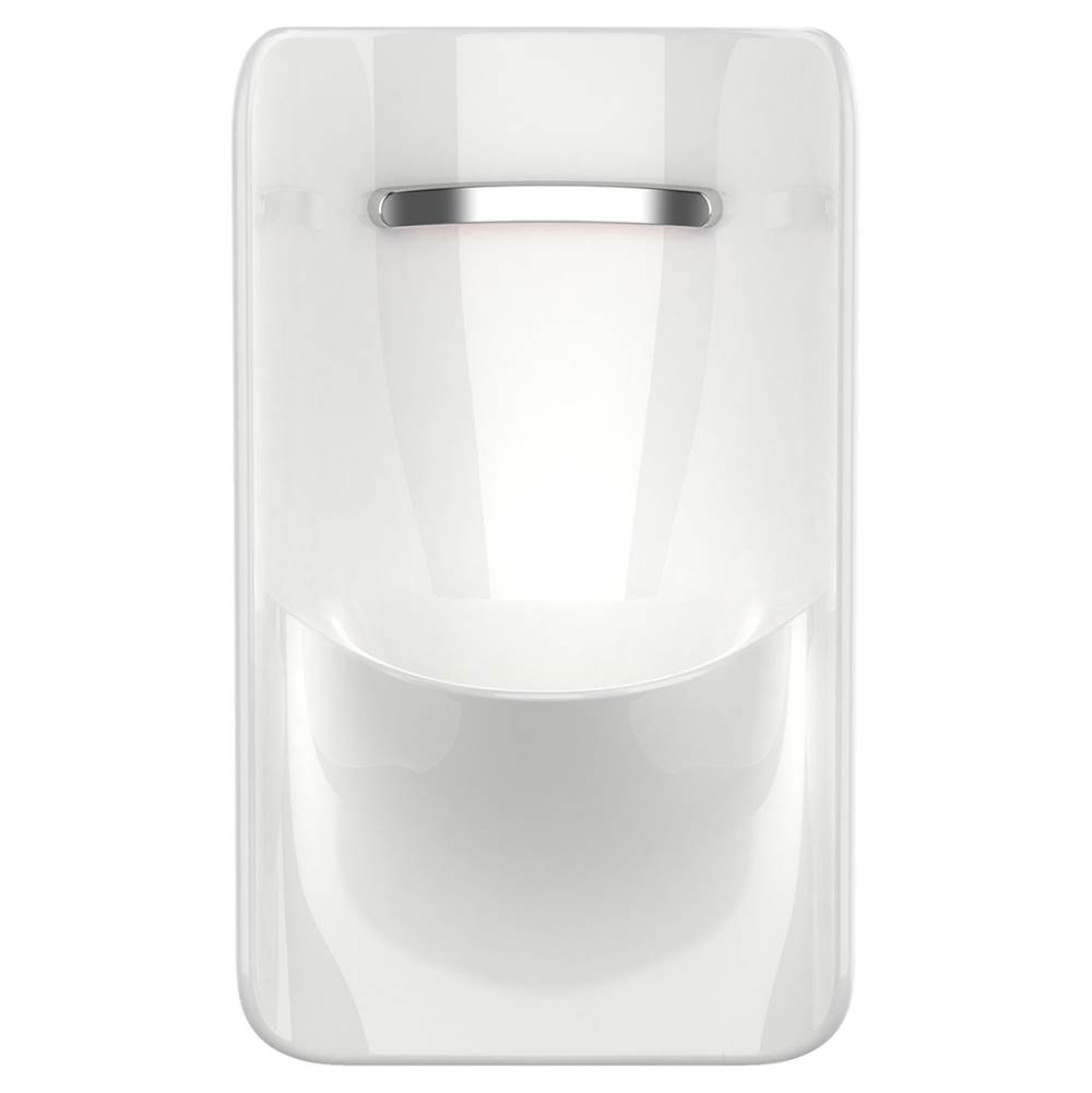 American Standard Greenbrook® 0.125 – 0.5 gpf (0.47 – 1.9 Lpf) Back Spud Urinal With EverClean®