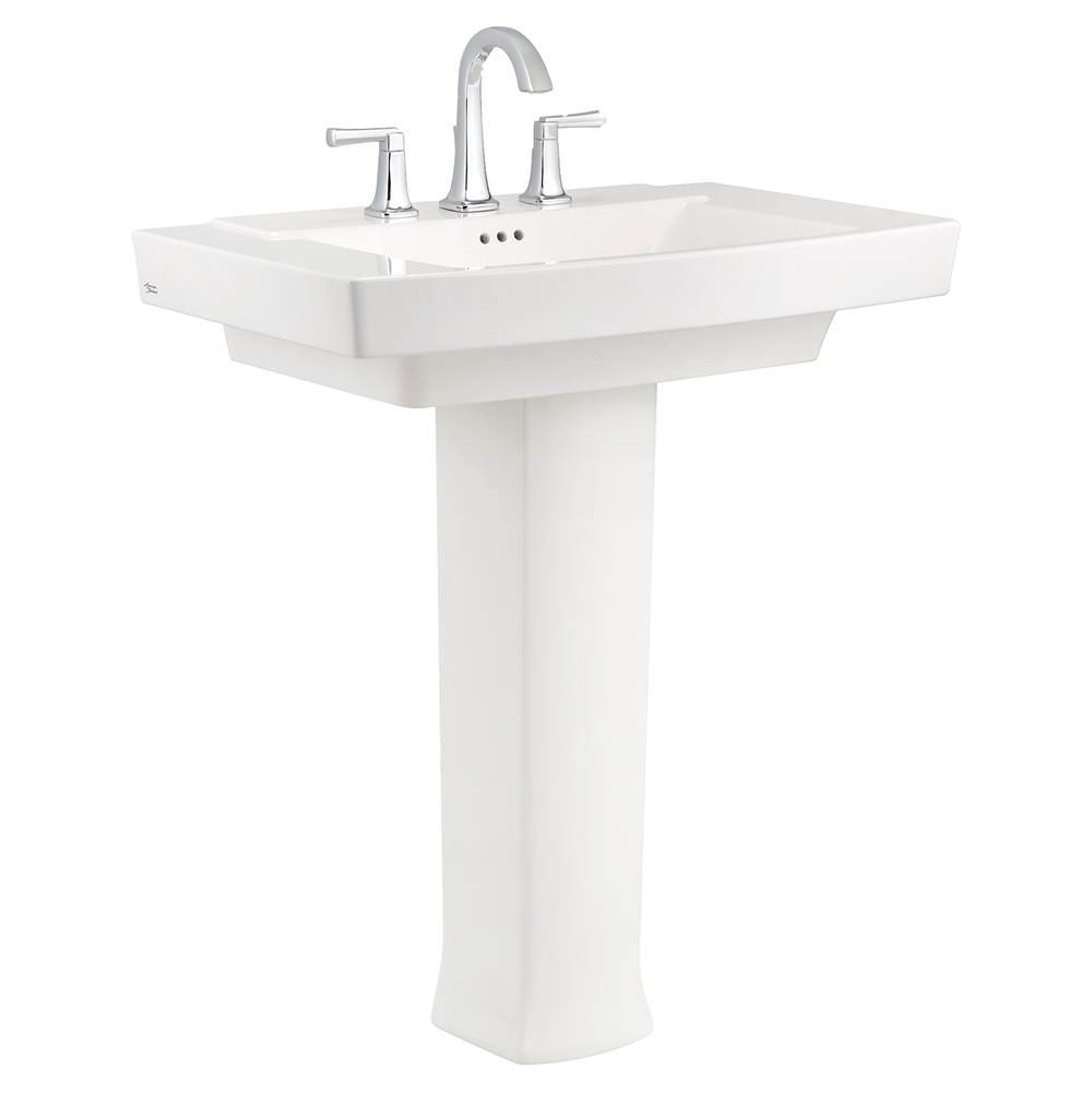 American Standard Townsend® 8-Inch Widespread Pedestal Sink Top and Leg Combination