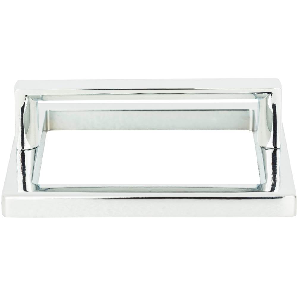 Atlas Tableau  Square Base and Top 3 Inch (c-c) Polished Chrome