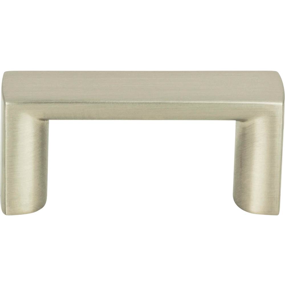 Atlas Tableau Squared Pull 1 7/16 Inch (c-c) Brushed Nickel