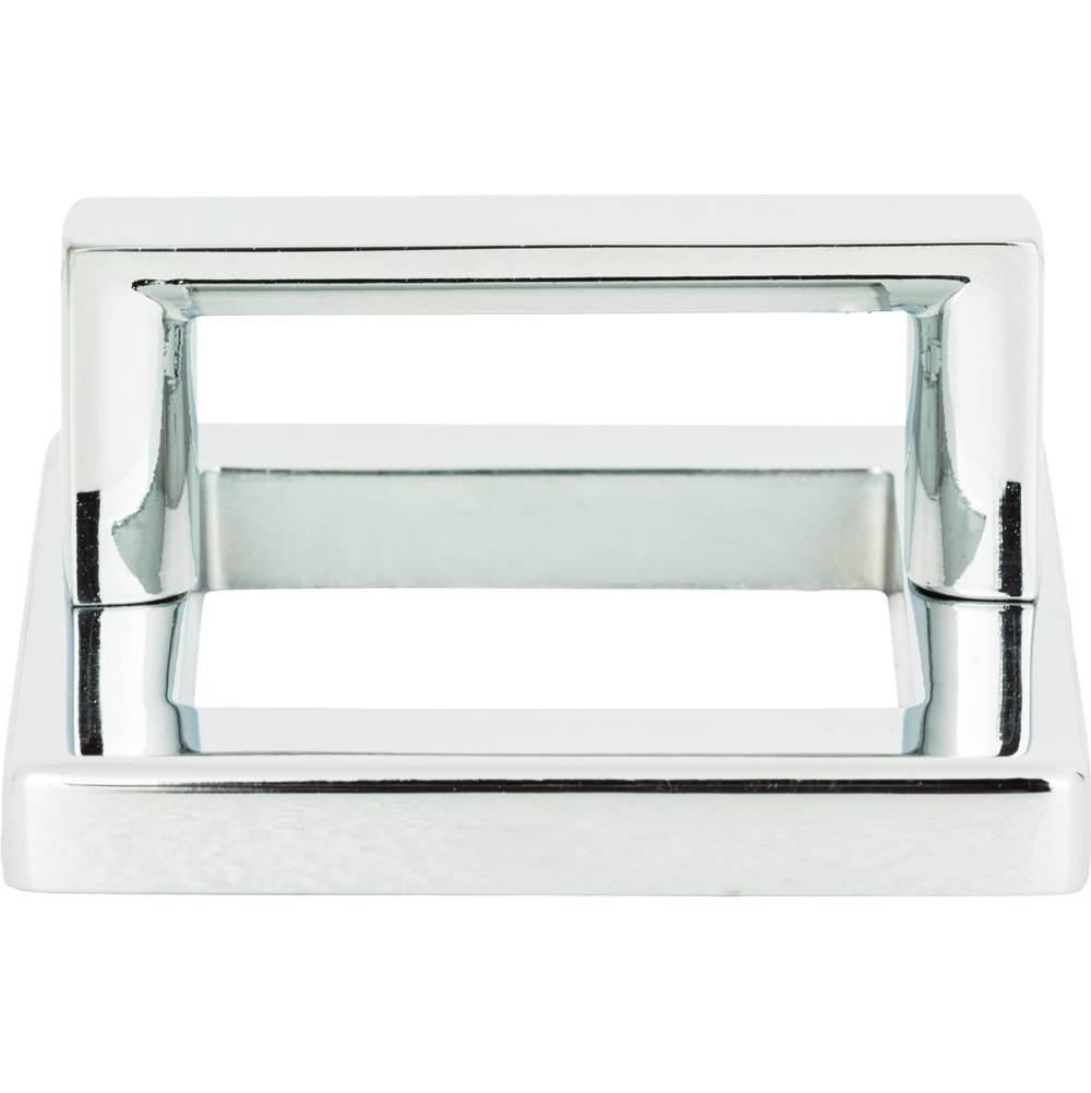 Atlas Tableau Square Base and Top 1 13/16 Inch (c-c) Polished Chrome
