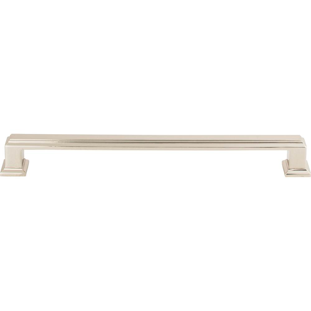 Atlas Sutton Place Pull 7 9/16 Inch (c-c) Polished Nickel
