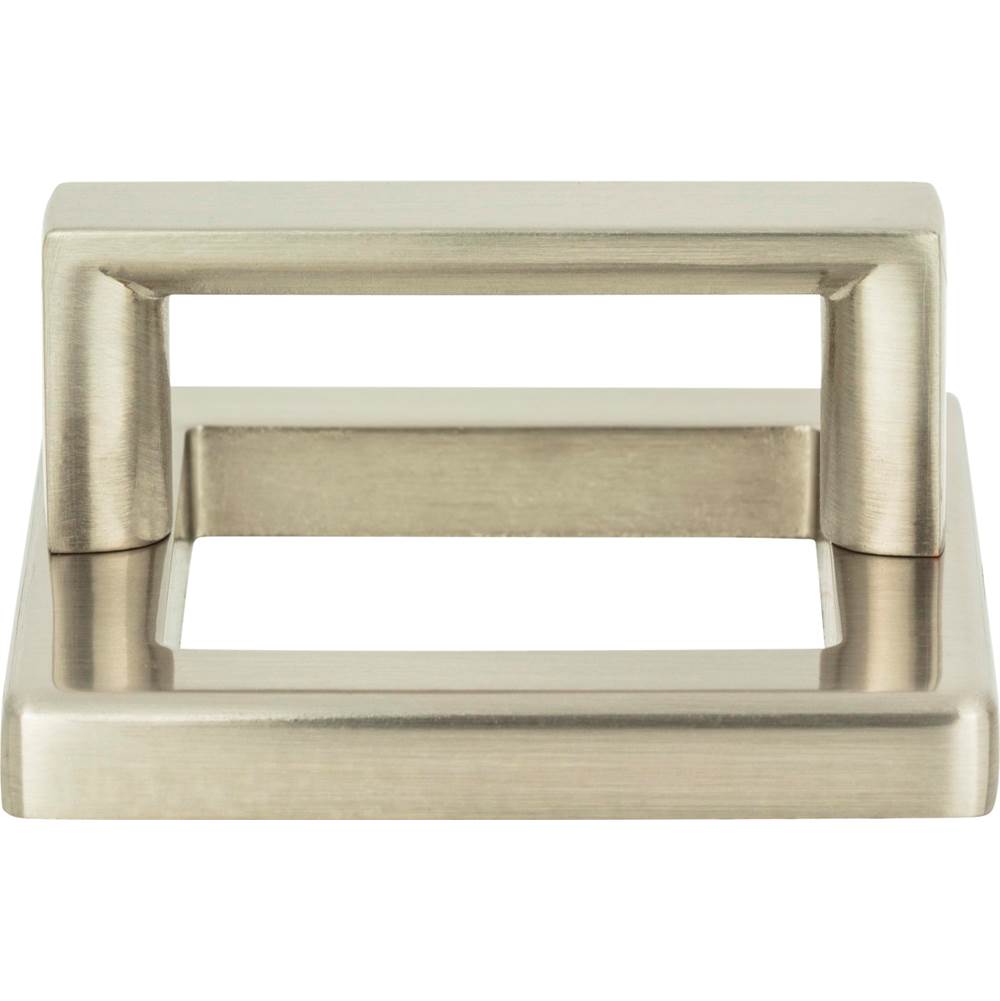 Atlas Tableau Square Base and Top 1 13/16 Inch (c-c) Brushed Nickel