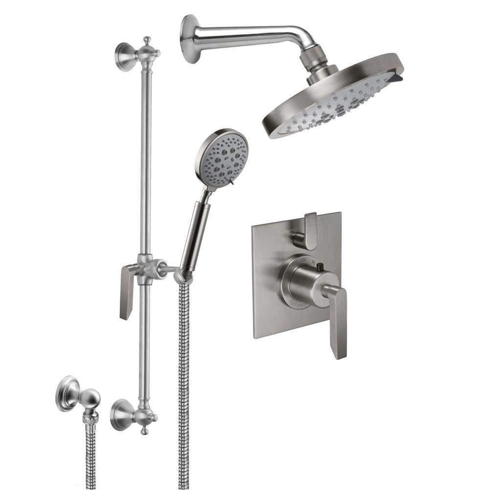 California Faucets Rincon Bay StyleTherm® 1/2'' Thermostatic Shower System with Handshower Slide Bar