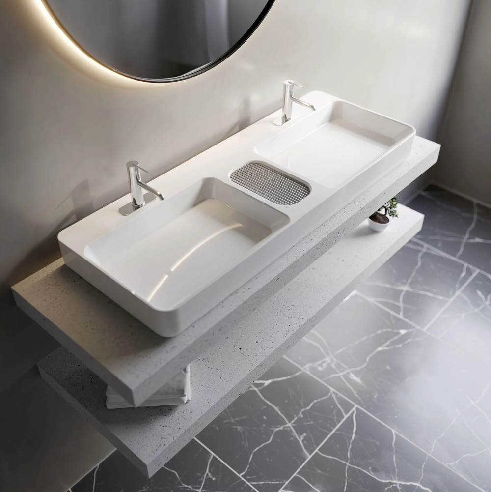 Cheviot Products INFINITY DOUBLE Vessel Sink