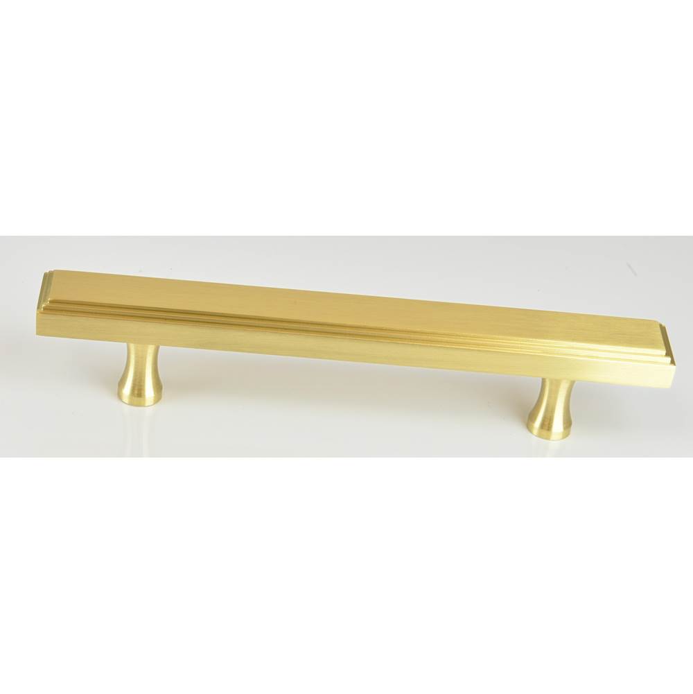 Colonial Bronze Cabinet Pull Hand Finished in Satin Brass