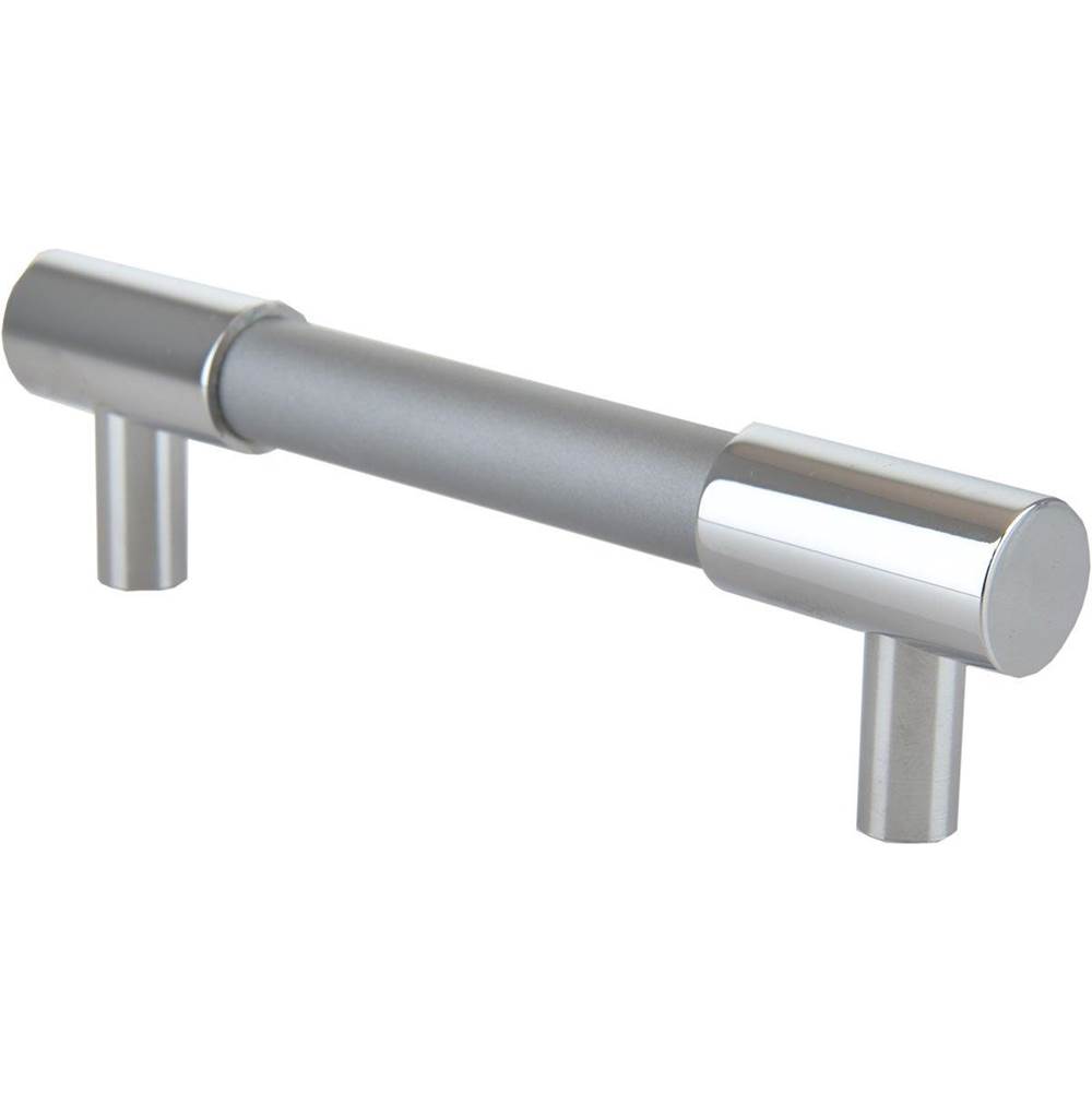 Colonial Bronze Cabinet, Appliance, Door and Shower Door Pull Hand Finished in Polished Nickel and Frost Nickel