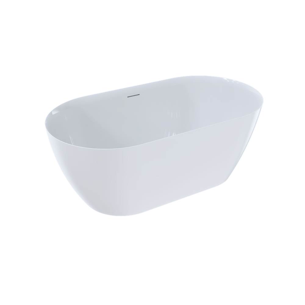 Crosswater London MPRO 5' Freestanding Bathtub with Integral Overflow (Waste included)