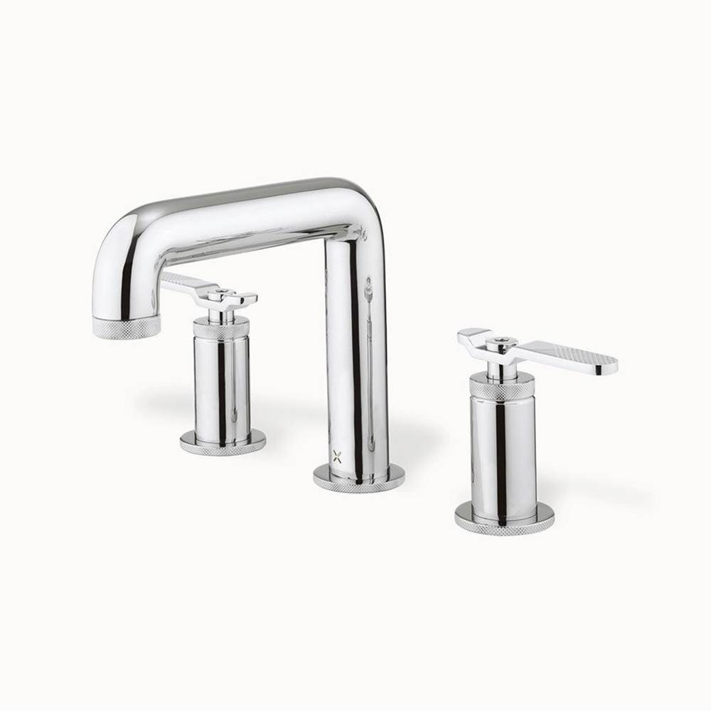 Crosswater London Union Widespread Basin Faucet with Lever Handles PC
