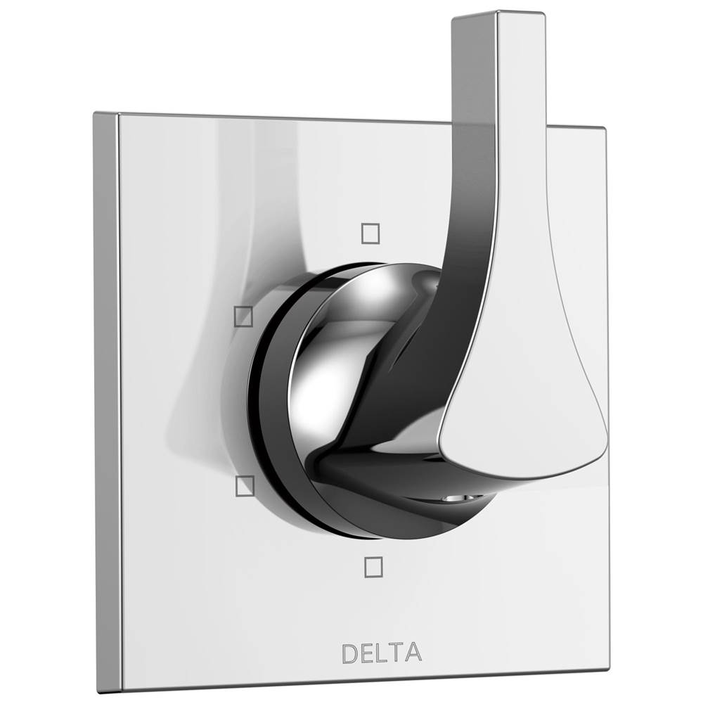 Delta Faucet Zura® 6-Setting 3-Port Diverter Trim