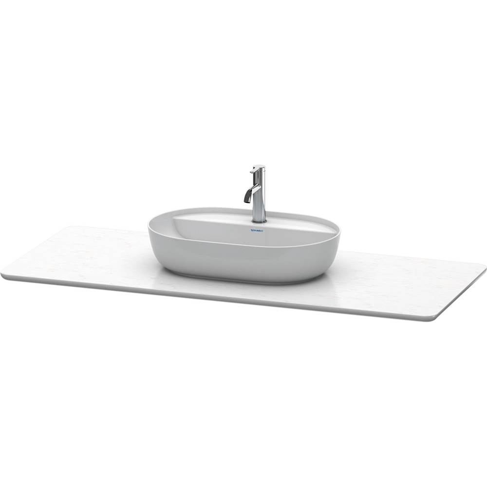 Duravit Luv Console with One Sink Cut-Out White
