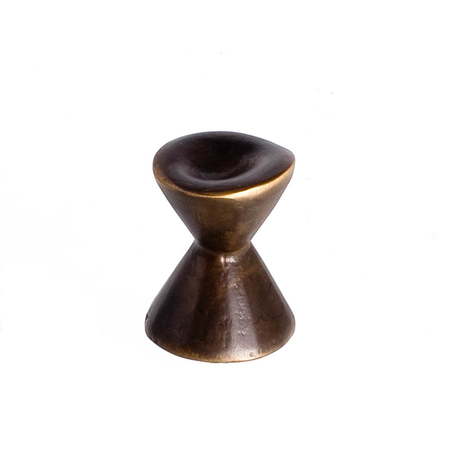 Du Verre Forged 2 Large Round Knob 1 1/4 Inch - Oil Rubbed Bronze