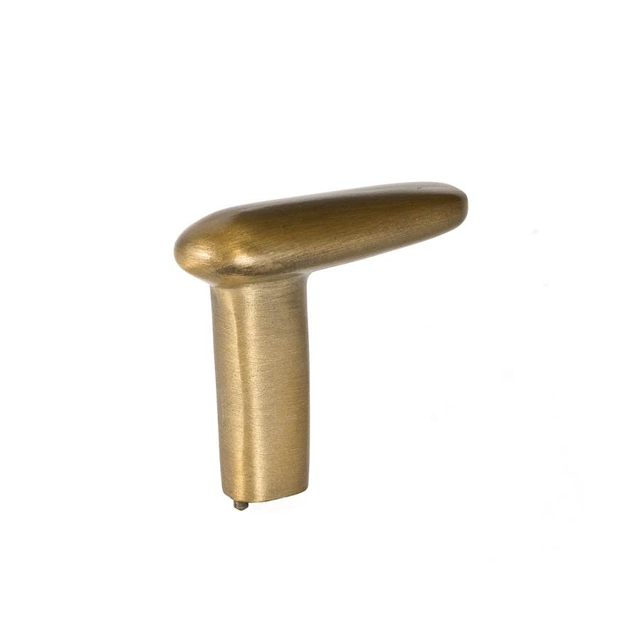 Du Verre Series 3 Knob 1 3/8 Inch - Antique Brass