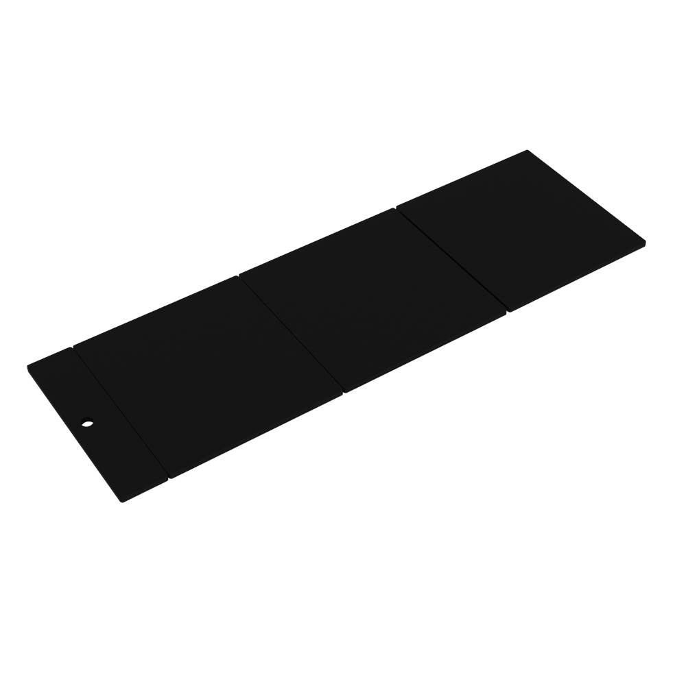 Elkay Reserve Selection Circuit Chef Black Polymer 57-3/4'' x 18-3/4'' x 1/2'' Cutting Boards