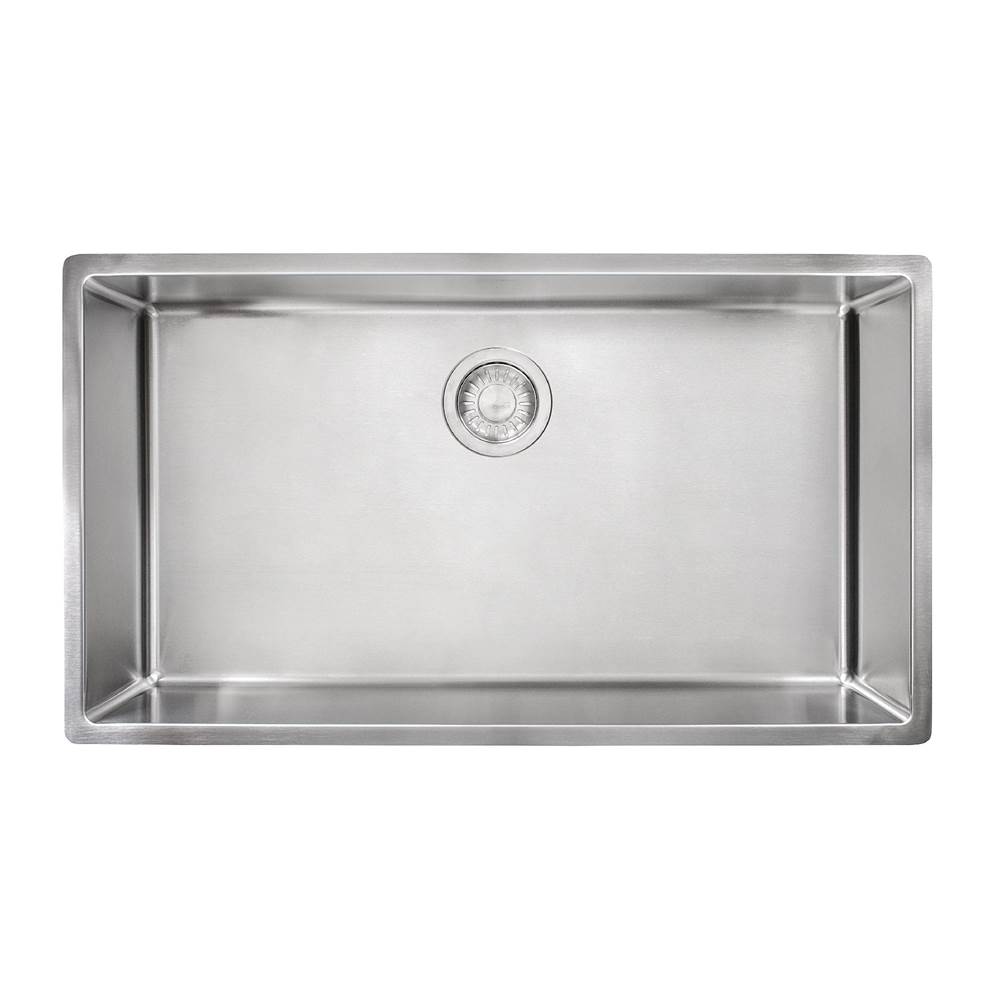 Franke Cube Workcenter 31.5-in. x 17.7-in. 18 Gauge Stainless Steel Undermount Single Bowl Kitchen Sink