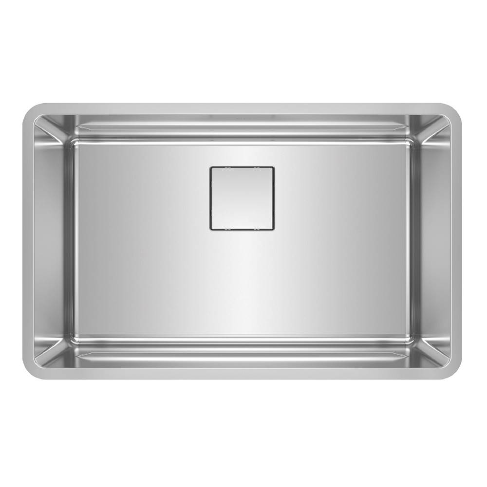 Franke Pescara 29.5-in. x 18.5-in. 18 Gauge Stainless Steel Undermount Single Bowl Kitchen Sink - PTX110-28