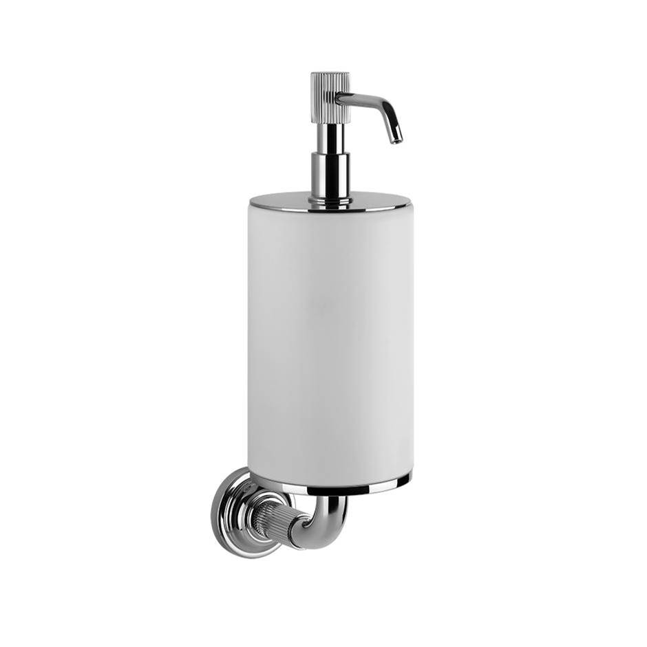 Gessi Wall-Mounted Liquid Soap Dispenser - White