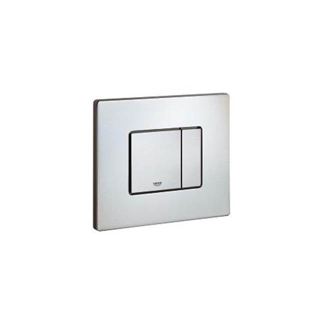 Grohe Wall Plate, Stainless Steel