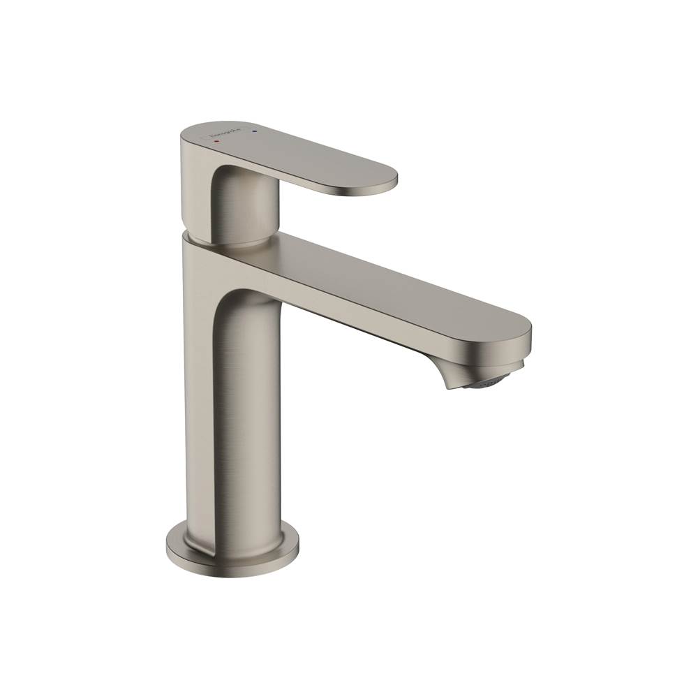 Hansgrohe Rebris S Single-Hole Faucet 110 with Pop-Up Drain, 1.2 GPM in Brushed Nickel