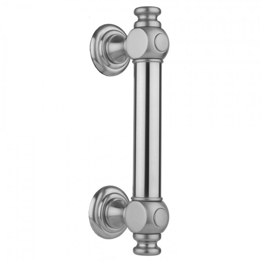 Jaclo 18'' H60 Smooth with End Caps Front Mount Shower Door Pull