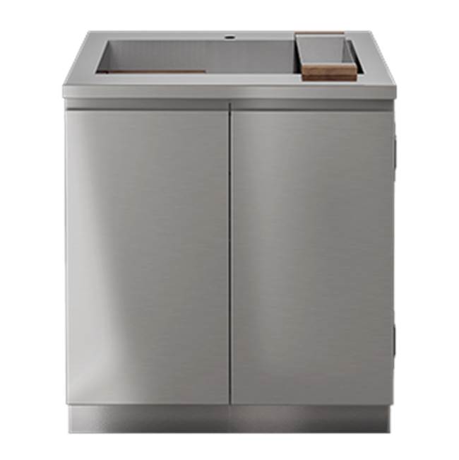 Home Refinements by Julien LINE Sink Cabinet SmartStation_W 30in 2Doors