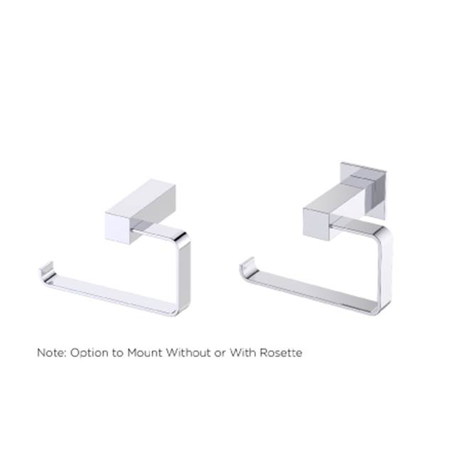 Kartners LISBON - Drop Toilet Paper Holder (Left)-Titanium