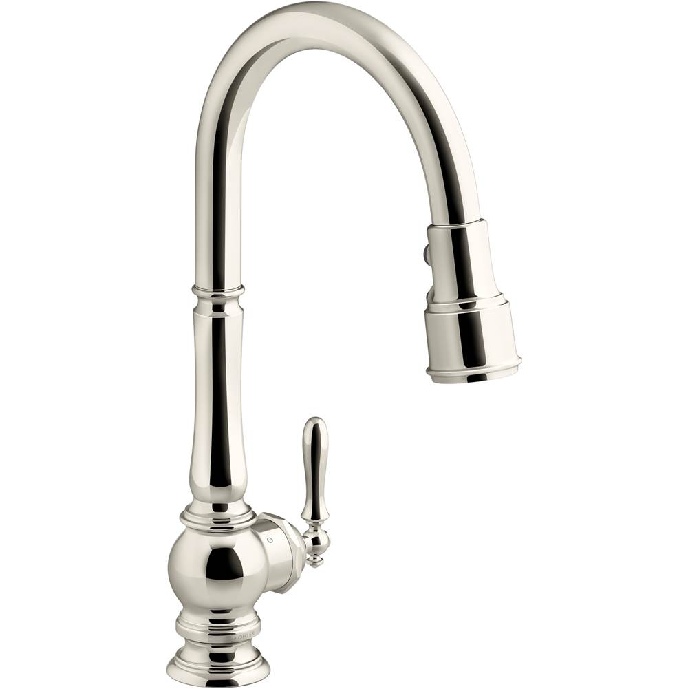 Kohler Artifacts® Touchless pull-down kitchen sink faucet