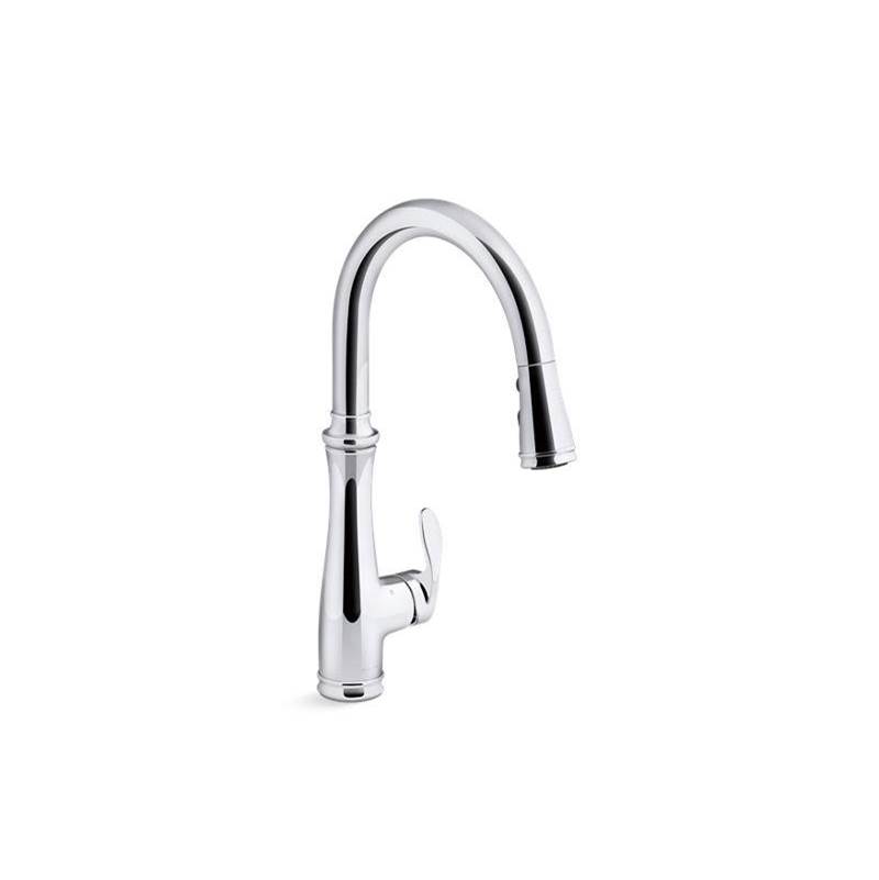 Kohler Bellera® Touchless Pull-Down Kitchen Sink Faucet With Three-Function Sprayhead