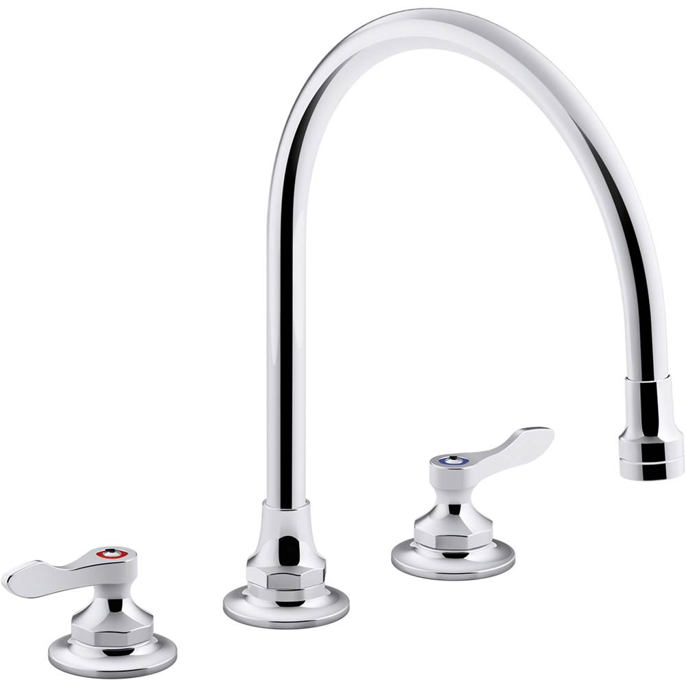 Kohler Triton® Bowe® 1.5 gpm kitchen sink faucet with 9-5/16'' gooseneck spout, aerated flow and lever handles