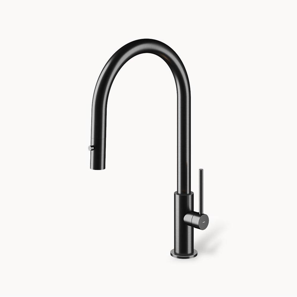 MGS Cucina SPIN D Single-hole Stainless Steel Kitchen Faucet with Pull-down Dual spray