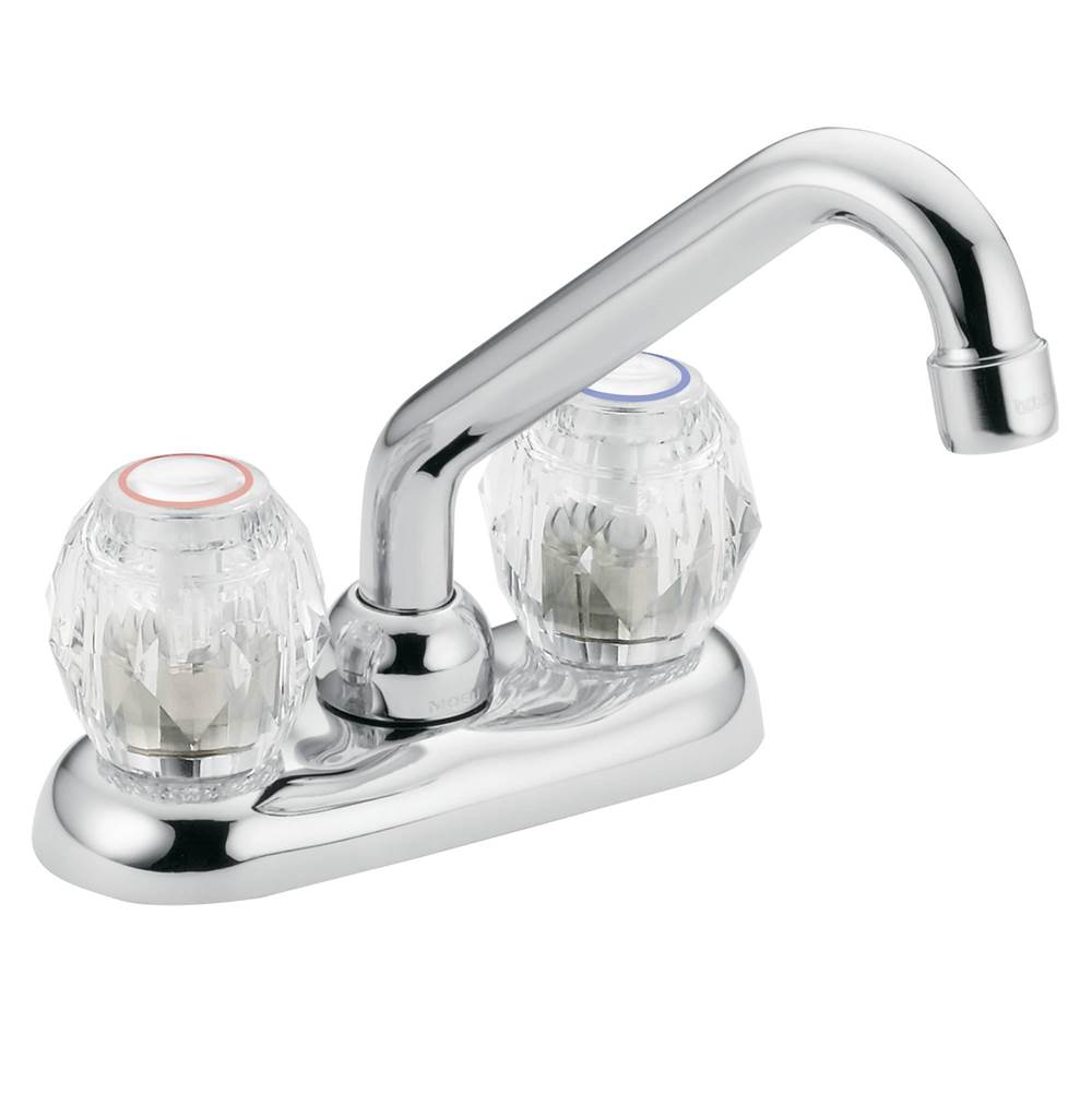 Moen Chrome Two-Handle Laundry Faucet, One Size