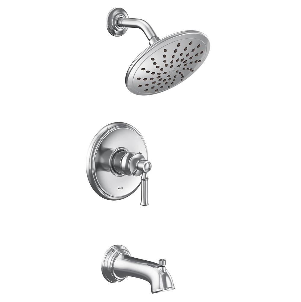 Moen Dartmoor M-CORE 2-Series Eco Performance 1-Handle Tub and Shower Trim Kit in Chrome (Valve Sold Separately)