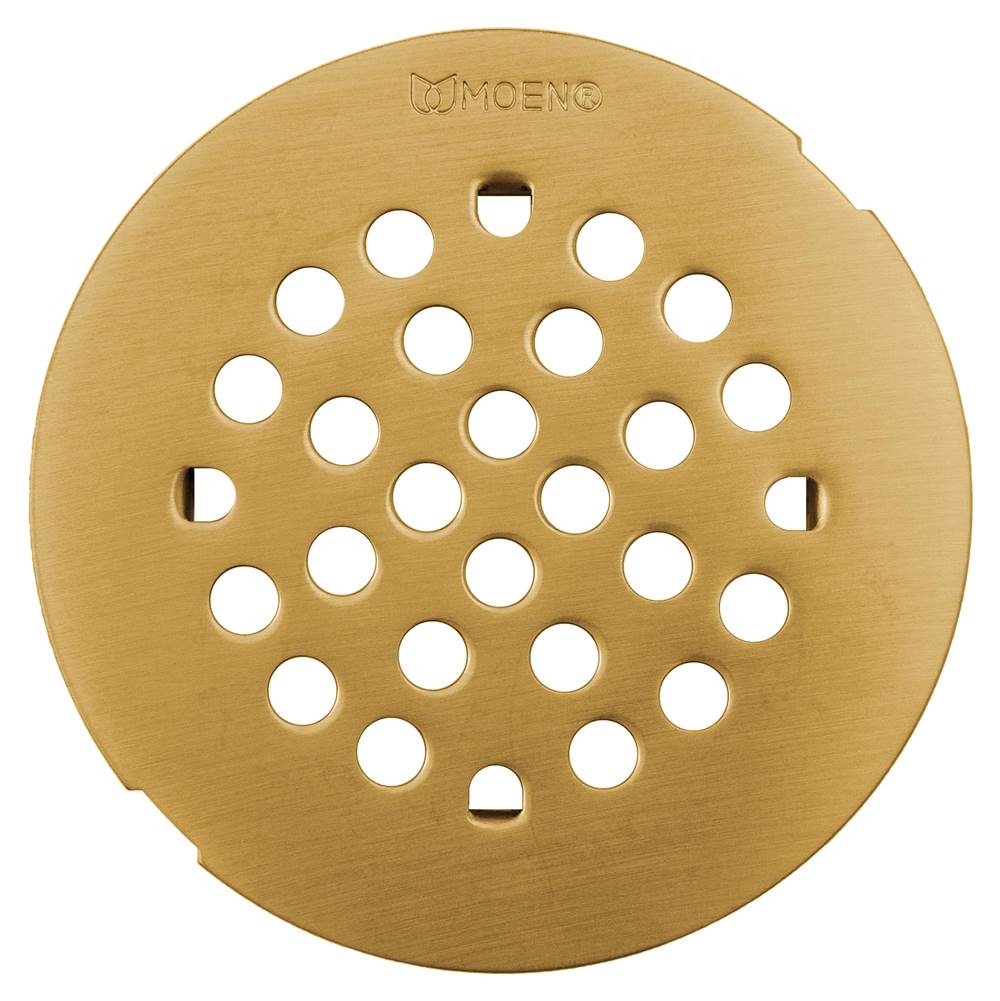 Moen 4-1/4-Inch Snap-In Shower Drain Cover, Brushed Gold