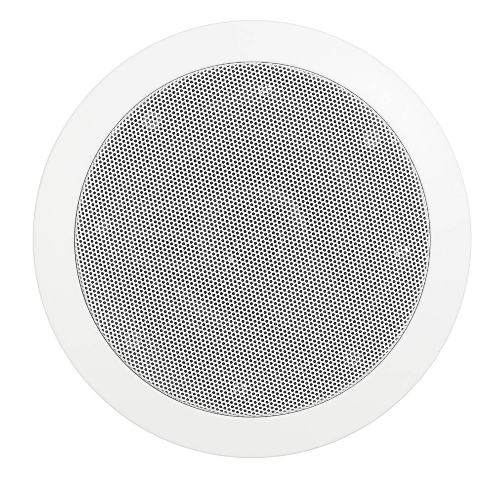 Mr. Steam 6.5 in. W. MusicTherapy Speaker in Round White