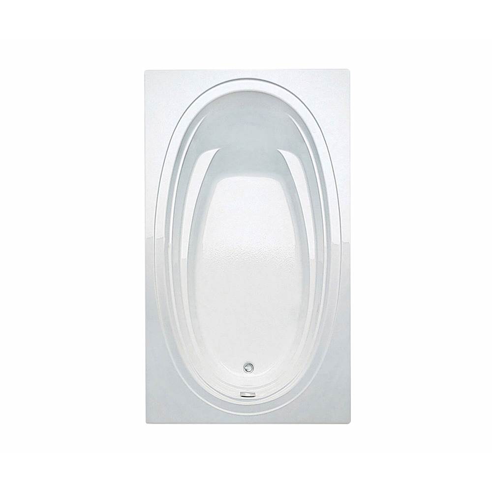 Maax Panaro 7242 Acrylic Drop-in Right-Hand Drain Bathtub in White