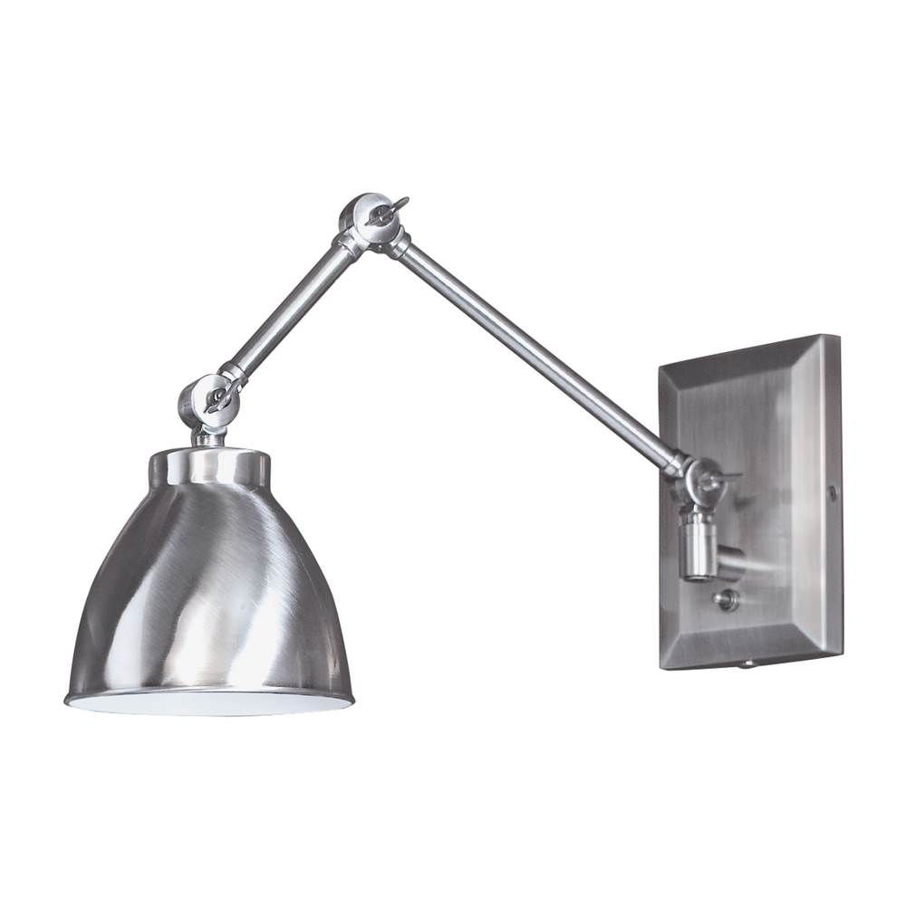 Norwell Maggie Swing Arm Sconce - Pewter