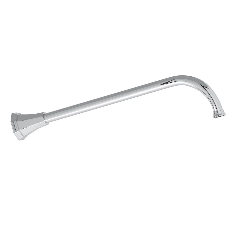 Rohl 15'' Reach Wall Mount Shower Arm With Octagonal Escutcheon